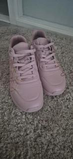 Skechers Sneakers Roze met Hartjes - Maat 39, Skechers, Ophalen of Verzenden, Roze, Sneakers of Gympen