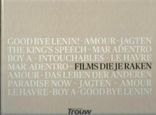 Films die je raken Boek + 10 Films 1 (Trouw), Boeken, Film, Tv en Media, Zo goed als nieuw, Film- of Tv-bewerking, Ophalen of Verzenden