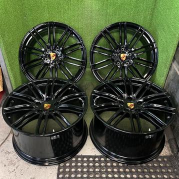 Originele 21 inch Porsche Panamera 971 Turbo black velgen beschikbaar voor biedingen
