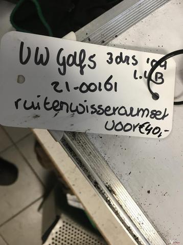 Vw Golf 5 2004 Ruitenwisserarmen set beschikbaar voor biedingen