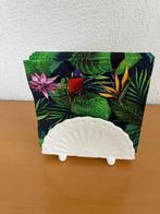 Witte porceleine Servethouder, Huis en Inrichting, Ophalen of Verzenden, Gebruikt