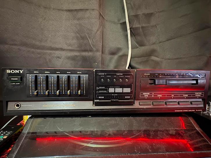 Sony TA-AX230 Versterker - Goed Werkend, Audio, Tv en Foto, Versterkers en Receivers, Gebruikt, Stereo, 60 tot 120 watt, Sony