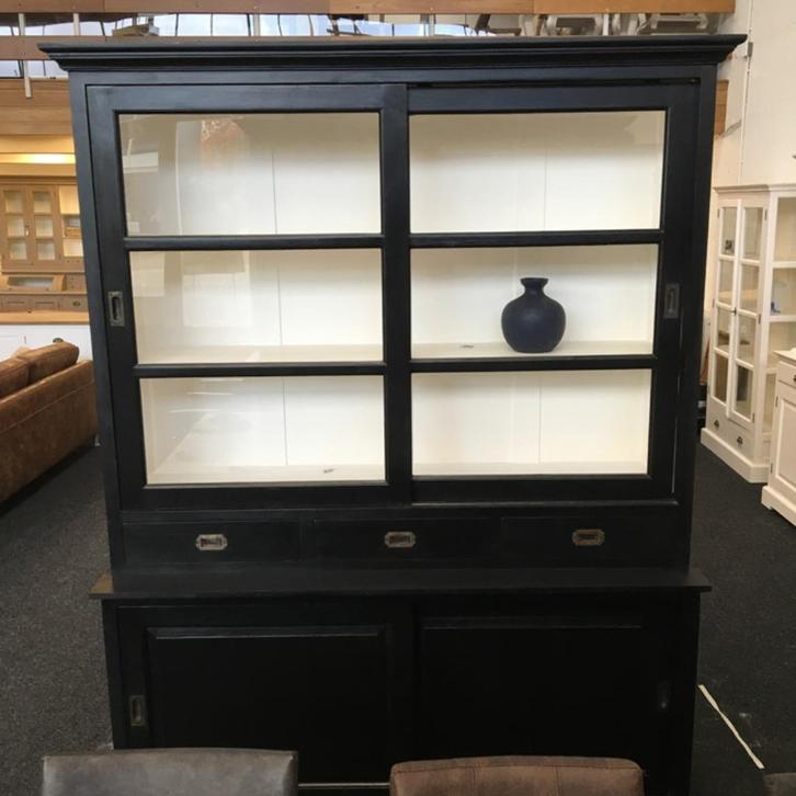 Buffetkast schuifdeuren 3 laden 170 cm breed actie prijs, Huis en Inrichting, Kasten | Ladekasten, Nieuw, 200 cm of meer, 150 tot 200 cm