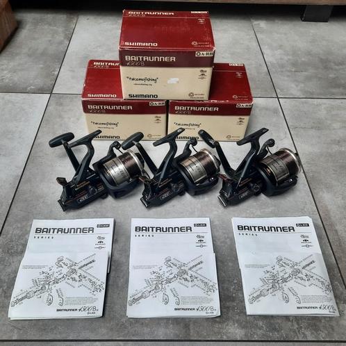 3x Shimano Usa 4500B incl. Doosjes -> €399,-, Watersport en Boten, Hengelsport | Karpervissen, Zo goed als nieuw, Ophalen of Verzenden