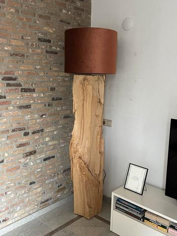 Unieke Boomstam Lamp - Eyecatcher! beschikbaar voor biedingen