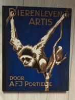 Dierenleven in Artis. Verkade plaatjes album Portielje, Ophalen of Verzenden, AFJ Portielje, Plaatjesalbum