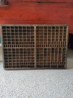 Oude letterkast uit Frankrijk - 65x44 cm, Huis en Inrichting, Ophalen, Gebruikt, Overige typen, Minder dan 100 cm