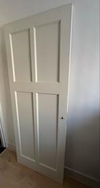 Paneeldeur - 82x210 cm, Ophalen, Gebruikt, 80 tot 100 cm, Binnendeur