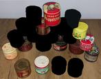 11 oude Rinsche Rinse Appelstroop blikken, Verzamelen, Blikken, Ophalen of Verzenden, Gebruikt, Overige, Overige merken
