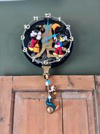 Unieke Disney klok, Ophalen of Verzenden, Gebruikt, Analoog, Wandklok