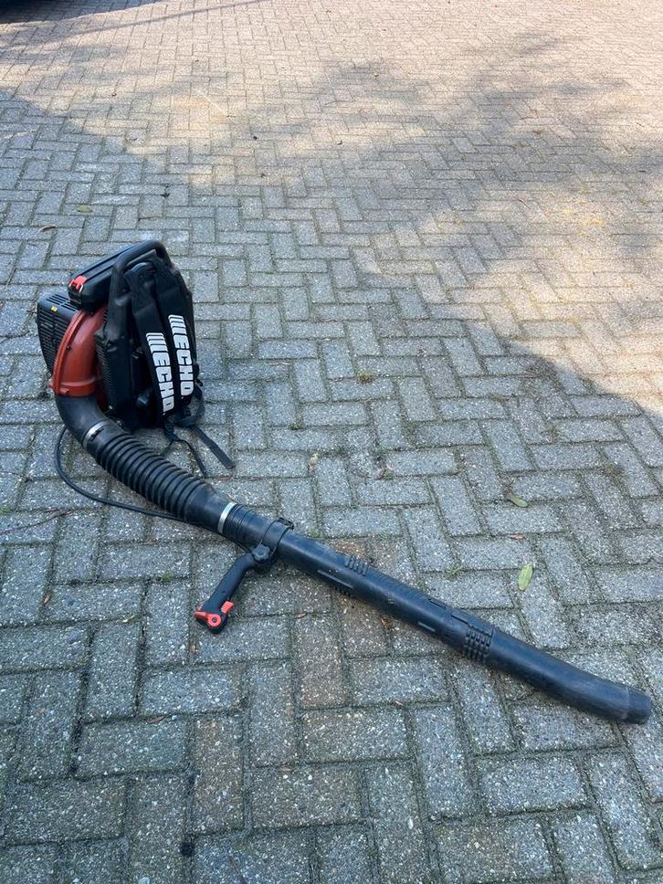 Goedwerkende Echo PB-755 Bladblazer, Tuin en Terras, Bladblazers, Gebruikt, Ruggedragen, Benzine, Ophalen