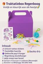 Traktatiebox Regenboog, Diversen, Levensmiddelen, Ophalen of Verzenden