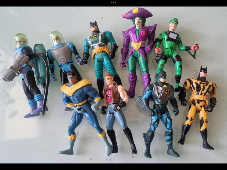 10 Vintage Batman DC Comics Actiefiguren, Verzamelen, Overige Verzamelen, Gebruikt, Ophalen of Verzenden