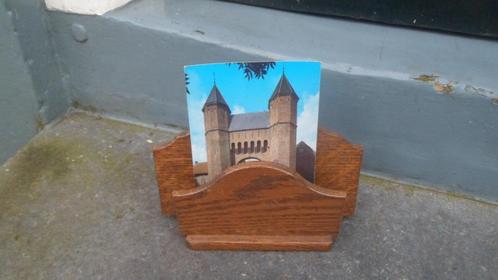 Brievenstandaard brievenrekje hout eiken eikenhout brieven, Huis en Inrichting, Woonaccessoires | Overige, Gebruikt, Ophalen of Verzenden
