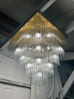Murano vintage design lamp jaren 60, Huis en Inrichting, Lampen | Plafondlampen, Italiaans Design, Ophalen of Verzenden, Glas