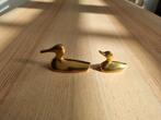 Vintage messing miniatuur eendjes, Huis en Inrichting, Woonaccessoires | Overige, Ophalen of Verzenden