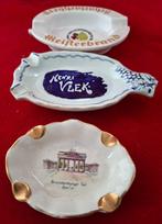 3 x oude aardewerk asbakjes, o.a. Henri Vlek, Ophalen of Verzenden