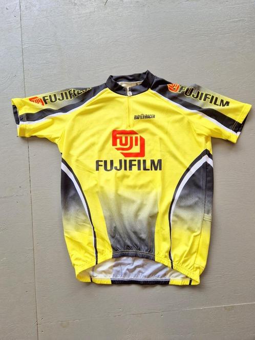 Wielrenshirt wielershirt fuji film bioracer maat xl shirt, Fietsen en Brommers, Fietsaccessoires | Fietskleding, Gebruikt, Heren