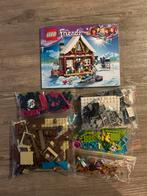 Lego friends 41323 wintersport chalet, Ophalen of Verzenden, Zo goed als nieuw, Complete set, Lego