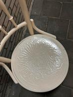 Antieke Bistro Stoel - Charmant en Uniek, Ophalen, Gebruikt, Twee, Wit