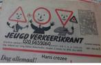 zoek jeugd verkeerskrant jeugdverkeerskrant 1955 1956 1957, Boeken, Tijdschriften en Kranten, Gelezen, Overige typen, Ophalen of Verzenden