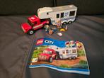 Lego City 60182 Pick-up & Caravan, Kinderen en Baby's, Speelgoed | Duplo en Lego, Ophalen of Verzenden, Zo goed als nieuw, Complete set