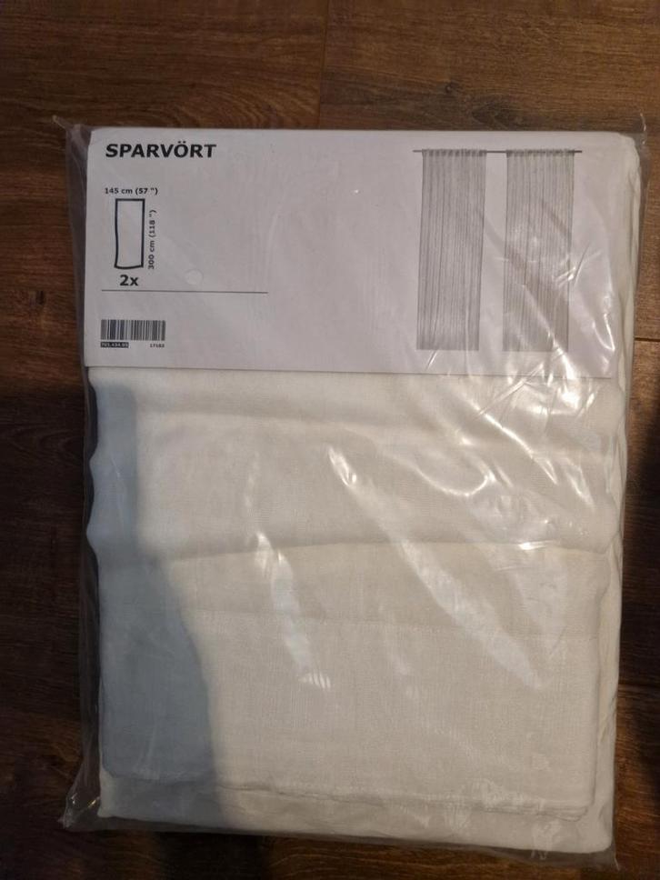 IKEA Sparvort Gordijnen - 4 Pakketten Nieuw!, Huis en Inrichting, Stoffering | Gordijnen en Lamellen, Ophalen of Verzenden