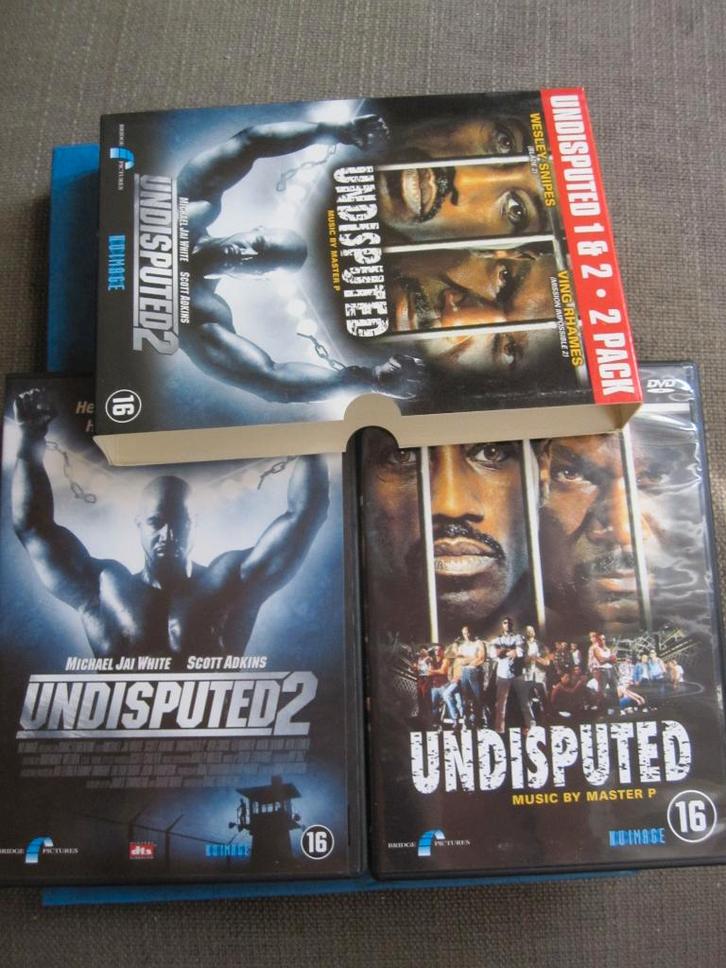Undisputed 1 & 2 (2 disc), Cd's en Dvd's, Dvd's | Actie, Zo goed als nieuw, Actie, Boxset, Vanaf 16 jaar, Ophalen of Verzenden