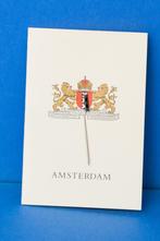 Speldje met stadswapen van Amsterdam, Verzamelen, Speldjes, Pins en Buttons, Ophalen of Verzenden, Gebruikt, Stad of Land, Speldje of Pin