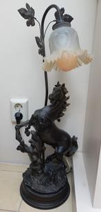 tafellamp paard, Huis en Inrichting, Lampen | Tafellampen, Ophalen, Gebruikt, Overige materialen, 50 tot 75 cm