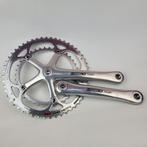 Campagnolo Chorus 10 speed crankstel Zeer goed en mooi!, Fietsen en Brommers, Fietsonderdelen, Crankstel of Pedalen, Gebruikt