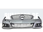 Bumper Mercedes C-Klasse W204 204 FACELIFT 11-14 A2048805547, Gebruikt, Voor, 6 maanden garantie, Ophalen of Verzenden