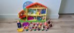 Peppa Pig's Dag en Nacht Speelhuis + extra's, Kinderen en Baby's, Speelgoed | Poppenhuizen, Gebruikt, Ophalen of Verzenden
