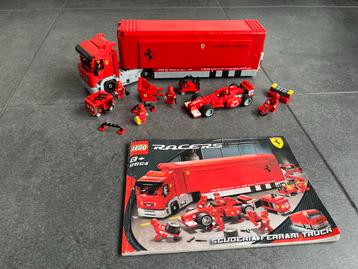 Lego Racers Ferrari 8654 - Compleet! beschikbaar voor biedingen