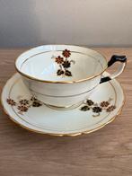 Vintage Kop en Schotel - merk Plant, Ophalen of Verzenden, Zo goed als nieuw, Porselein, Kop en/of schotel