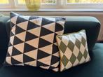 Kussens - Set van 2, Ophalen of Verzenden, Zo goed als nieuw, Overige kleuren, Vierkant