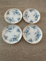 Mooie petit four schaaltjes 4x Bone China, Antiek en Kunst, Antiek | Servies compleet, Ophalen of Verzenden