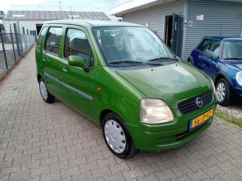 Opel Agila 1.2 I 16V 2002 Groen 135 DKM!! APK 19-03-2026!!, Auto's, Opel, Bedrijf, Agila, ABS, Airbags, Centrale vergrendeling