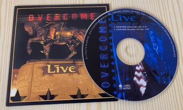 CD Single Live - Overcome (2 Tracks) beschikbaar voor biedingen