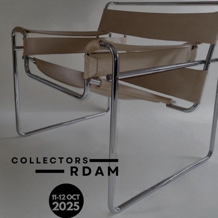 Collectors rdam - 70 vintage design dealers, Huis en Inrichting, Stoelen, Zo goed als nieuw, Ophalen