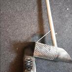 Te koop rvs waadschep met steel ., Hobby en Vrije tijd, Ophalen of Verzenden, Zo goed als nieuw