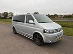Volkswagen Transporter Bestel 2.0 D 103KW DC 2009, Auto's, Bestelauto's, Voorwielaandrijving, Zwart, 4 cilinders, Lederen bekleding