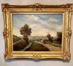 Landelijk genre schilderij door Hermann Schäfer, Ophalen