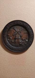 Mooi rond Tinnen Wandbord, Ophalen of Verzenden