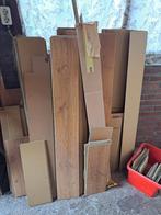 Gratis kleine partij laminaat, Doe-het-zelf en Verbouw, Hout en Planken, Ophalen, Gebruikt, Minder dan 25 mm, Plank