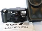 Fuji DL-1000 Zoom, Fujinon 35-80mm, boekje, tasje, Ophalen of Verzenden, Gebruikt, Compact, Fuji