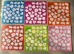 6 Nostalgische velletjes fotostickers - Diverse Thema's, Ophalen of Verzenden, Zo goed als nieuw, Stickers en Plaatjes