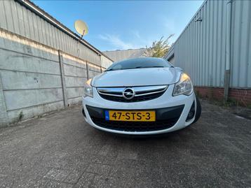 Opel Corsa 1.2 16V LPG 3D 2011 Wit beschikbaar voor biedingen