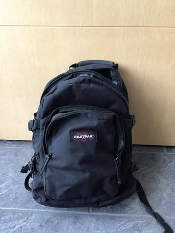 Eastpak rugtas/rugzak/boekentas, zwart, in prima staat beschikbaar voor biedingen