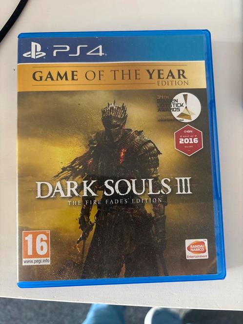 Dark Souls III: The Fire Fades Edition PS4, Spelcomputers en Games, Games | Sony PlayStation 4, Gebruikt, Role Playing Game (Rpg)